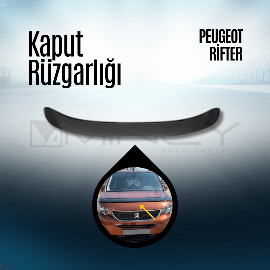 Kaput Rüzgarlığı Peugeot Rifter